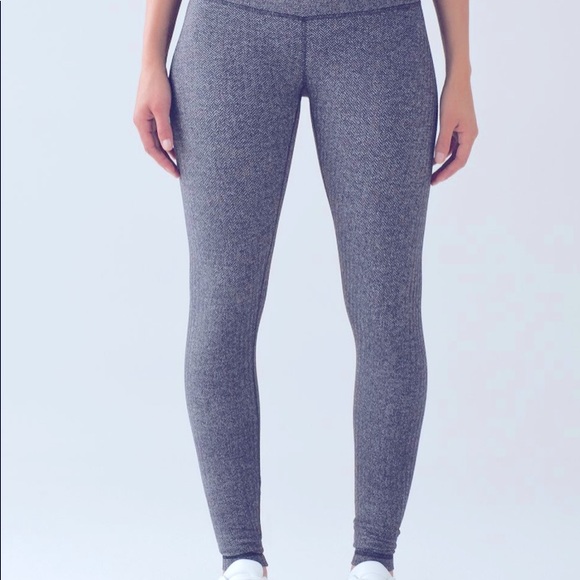 lululemon athletica Pants - Lululemon herringbone wunderunders